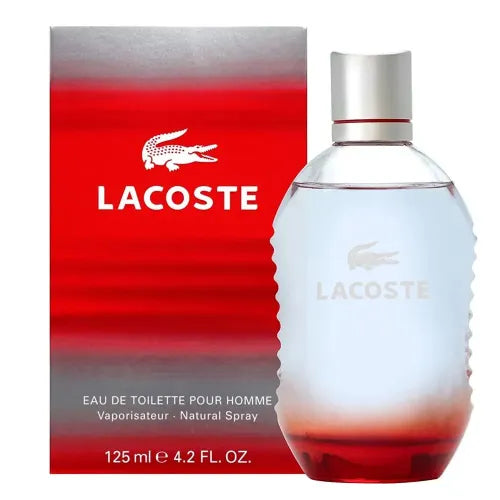 Lacoste Red EDT Pour Homme 125ml Erkek Parfüm