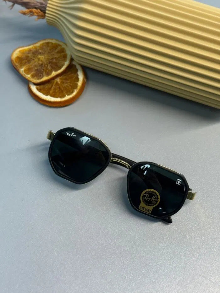 Ray-Ban Unisex Octagonal Classic – Gold Siyah Degrade Güneş Gözlüğü