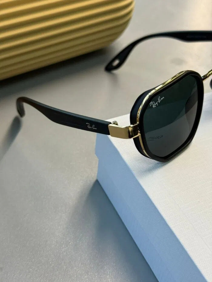 Ray-Ban Unisex Octagonal Classic – Gold Siyah Degrade Güneş Gözlüğü
