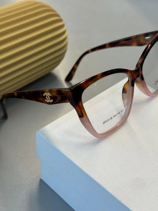Chanel Çift Renk Güneş Gözlüğü – Leopar