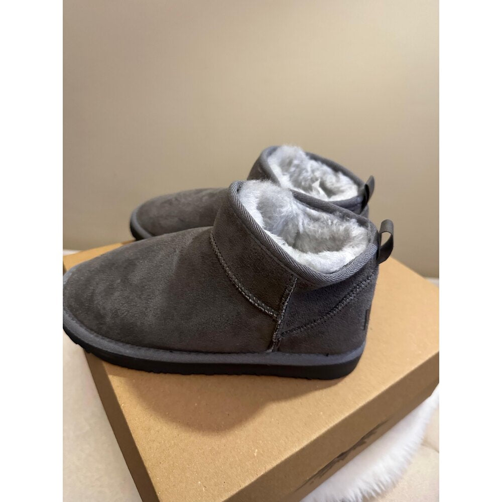 Gri ithal UGG Ayakkabı