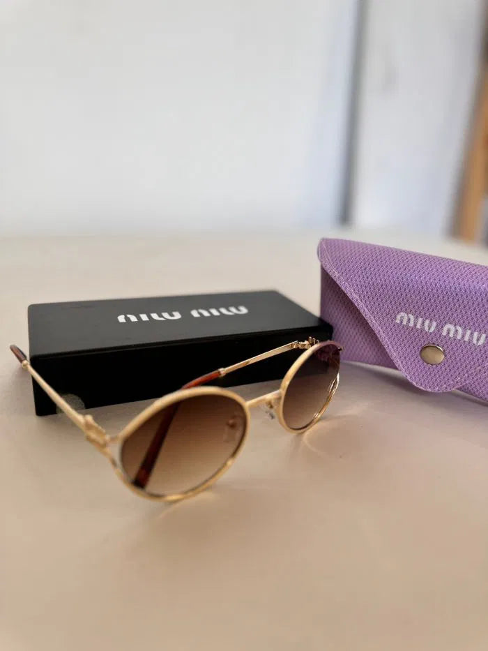 MIU MIU 54ZS ZVN50D Kahverengi Kadın Güneş Gözlüğü