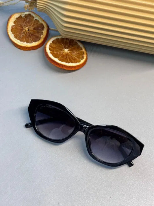 Saint Laurent SL M143 Cat-Eye Güneş Gözlüğü – Gold- Gölgeli Siyah