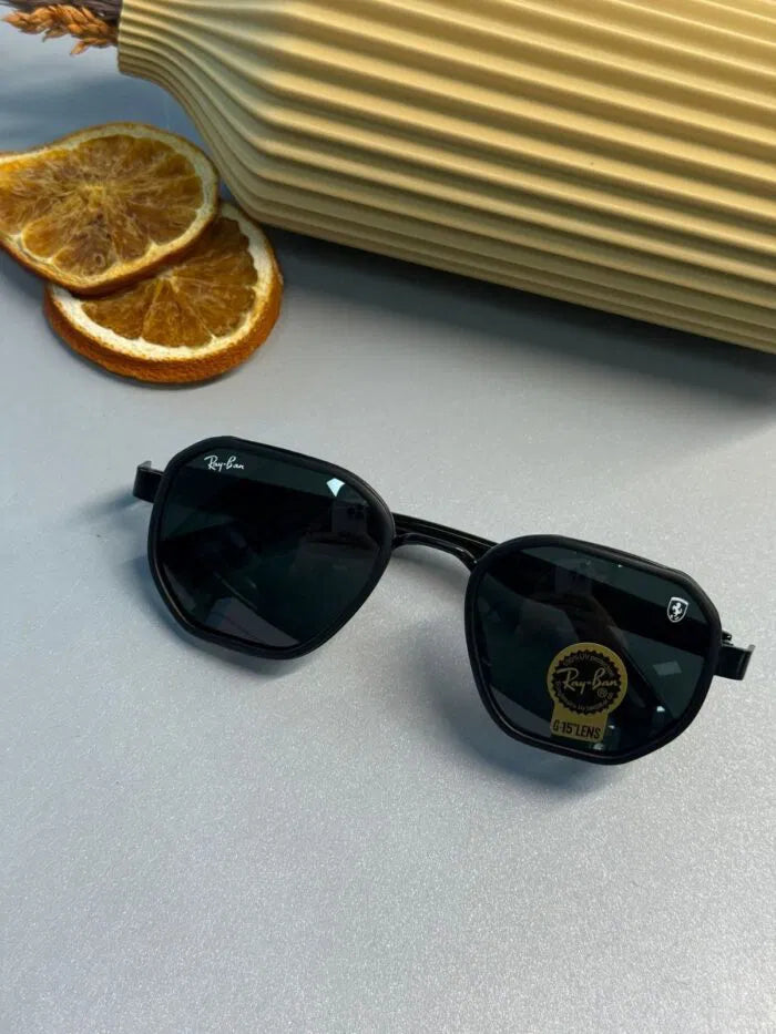 Ray-Ban Unisex Octagonal Classic – Siyah Deglarde Güneş Gözlüğü