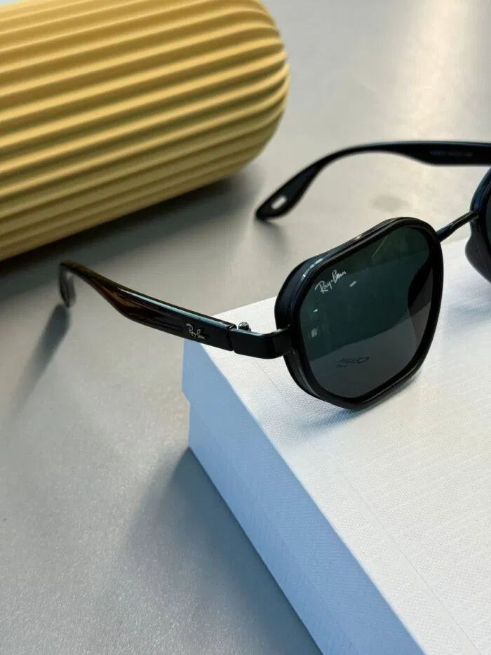 Ray-Ban Unisex Octagonal Classic – Siyah Deglarde Güneş Gözlüğü