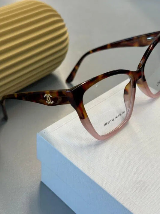 Chanel Çift Renk Güneş Gözlüğü – Leopar