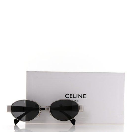 Celine Original Premium Full Set Güneş Gözlüğü – Gümüş siyah